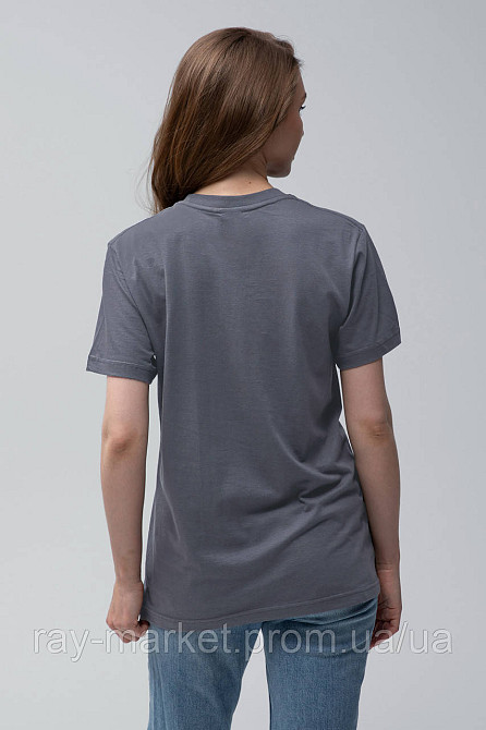 Футболка базовая Stedman Classic-T Unisex женская графитовая (ST2000W-SLG) Киев - изображение 3