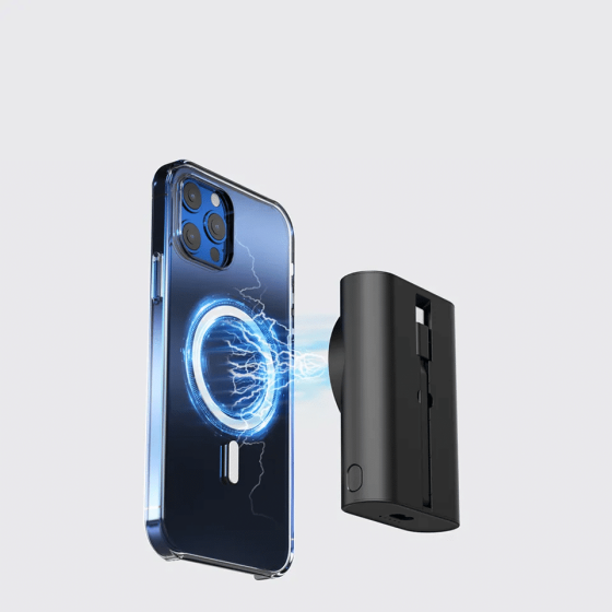 Повербанк, док-станция 3в1 D6 5200 мАч 15W (Magsafe) Київ