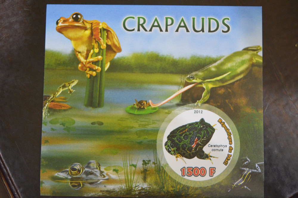 Мали. Марки. Фауна. Блок. 2015 год (В-3) Полтава - изображение 1