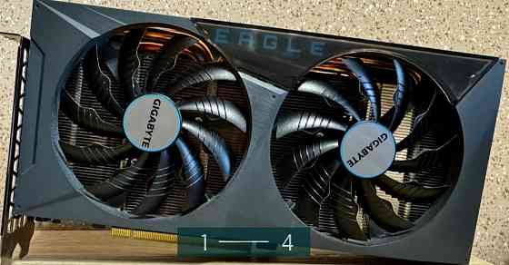 Відеокарта NVIDIA Gigabyte EAGLE OC RTX 3060 12Gb LHR Київ