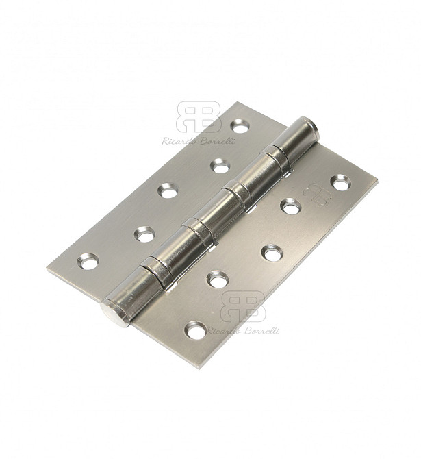 Петля врізна універсальна Ricardo Borelli 125х75х2.5 мм на підшипниках SN матовий нікель Київ - фото 1