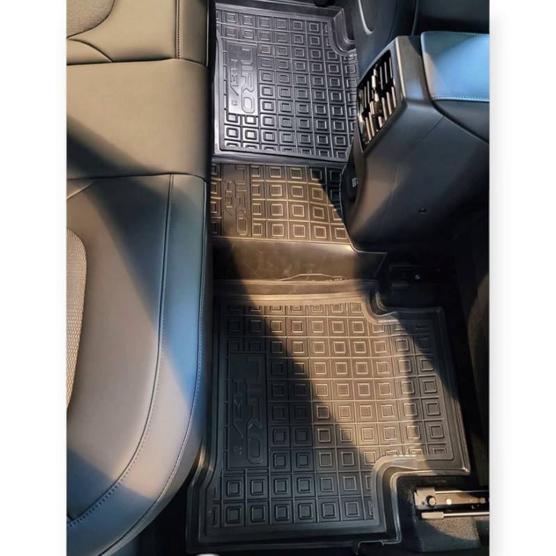 Коврики kia niro hybrid 2023-> mod борт 2,5см, с перемычкой салона Мукачево - изображение 2