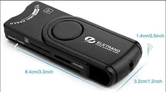 Зчитувач електронних карток і зчитувач смарт-карт Eletrand Луцк