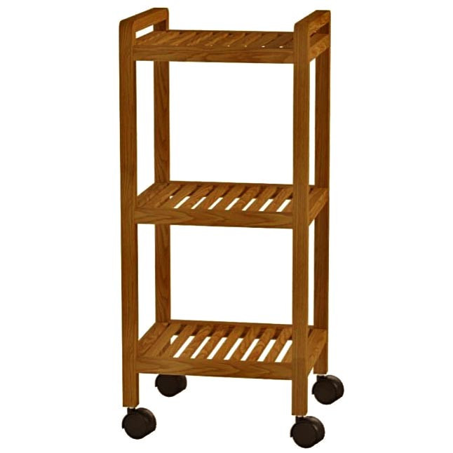 Етажерка для ванної на коліщатах "Галаміс" охра Миколаїв - фото 1