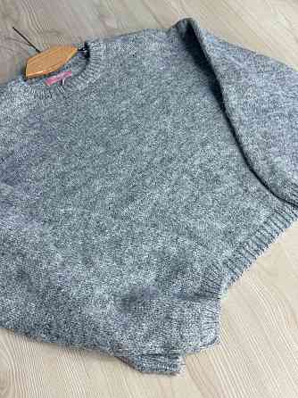 Светр жіночий Fancy Matinee 6119 оверсайз меланж , сірий, one size Київ