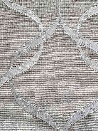 Шпалери вінілові на паперовій основі Zambaiti C88115 ABITAT стрічки 3д структурні молочні світло бежеві Київ