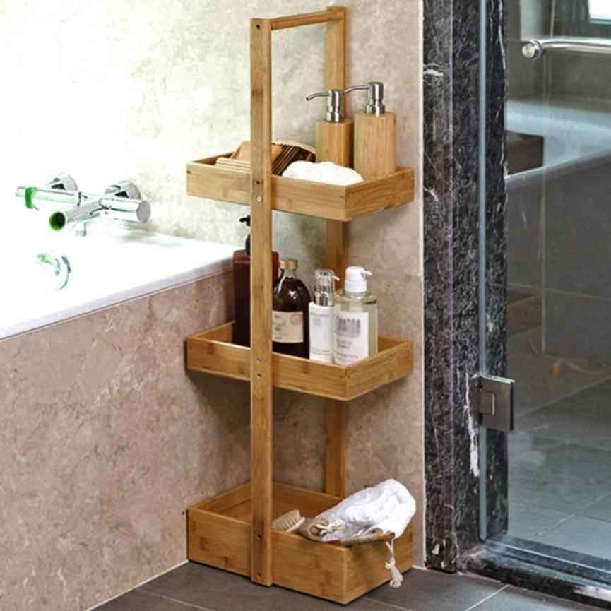 Етажерка для ванної "Саліхія" сієна Миколаїв - фото 1