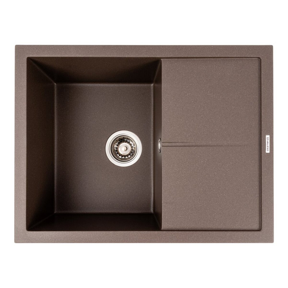 VALESO Гранітна мийка VALESO CRIPTA 6550 матова темна скеля Коломия - фото 9