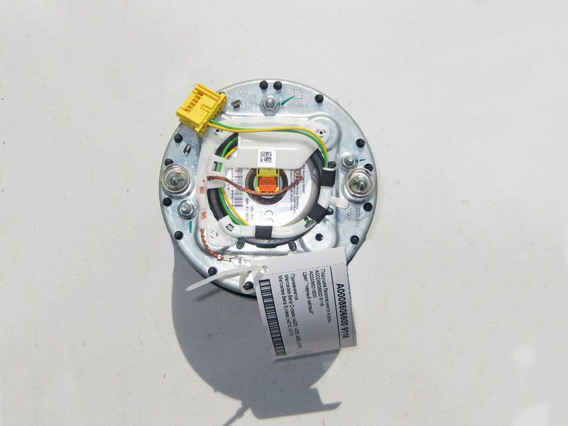 Mercedes-Benz  A0008606600 9116 Подушка безпеки в кермо чорна C-Class W205 E-Class W213 Одеса - фото 2