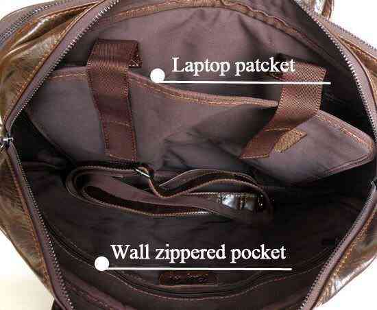 Сумка мужская Vintage 14152 Коричневая Киев