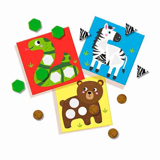 Набір для занять мозаїкою серії My first – Мої перші сенсорні картки Дніпро