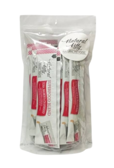 Крем-снеки для кошек Natural Kitty Creamy со вкусом тунца, лосося и клюквы 24 шт х 12 г Винница - изображение 2