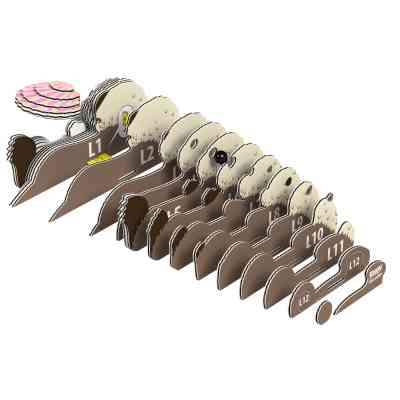 Пазл Eugy 3D Зоопарк Морская выдра (XEG-060) Винница