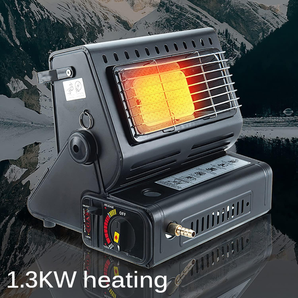 Обогреватель газовый Portable Gas Heater 1.3 kW керамический Черный Винница - изображение 10