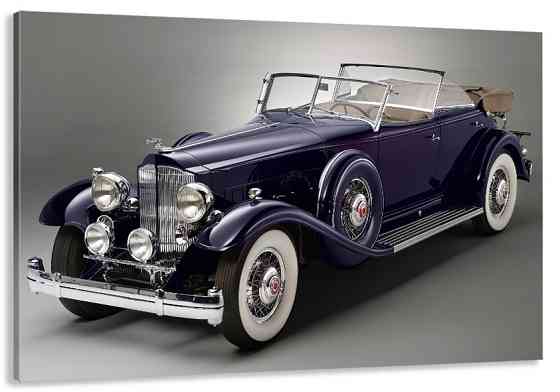 Картина холст в гостиную / спальню  Ретро Автомобіль  MLP_132 80х160см Киев