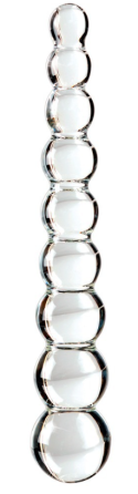 Стеклянный фаллос-ёлочка L 225mm Sex Aura Киев
