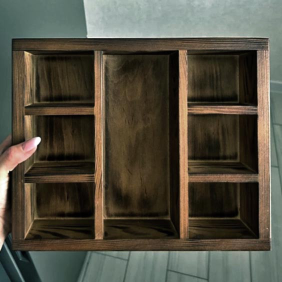 Менажница деревянная 