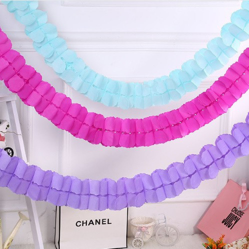 Гирлянда растяжка бумажная 3 м 16 на 11 см серый Киев - изображение 5