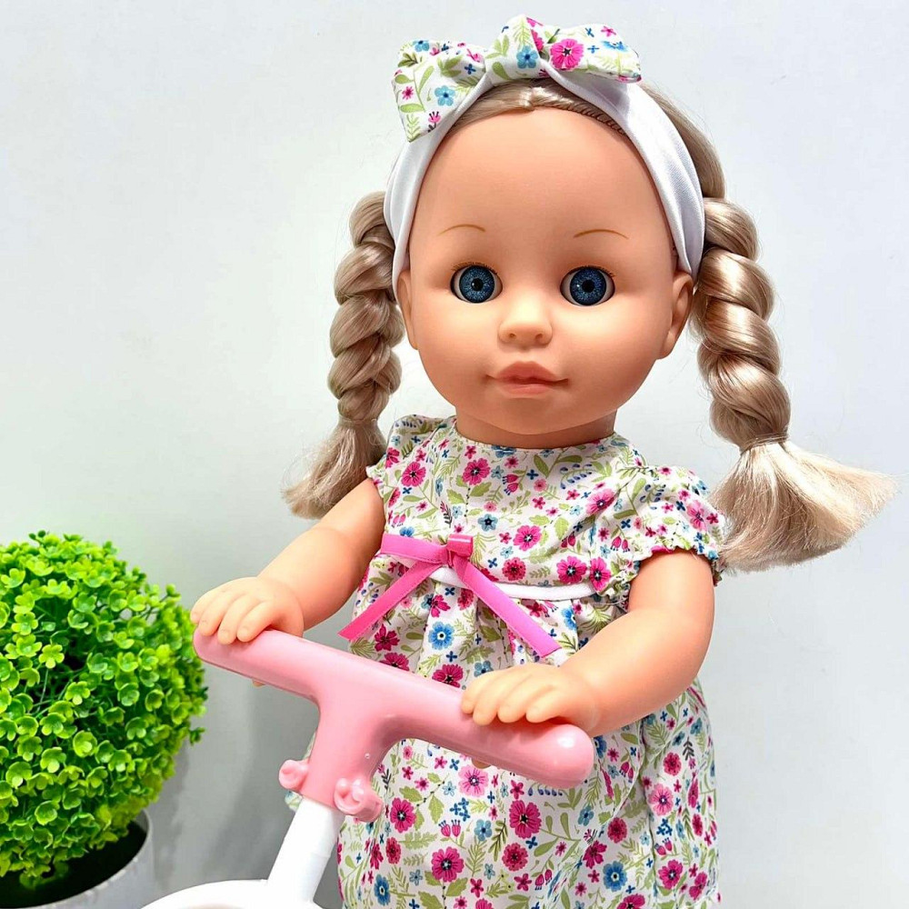 Лялька з коляскою та малюком Даринка, що розмовляє українською мовою, ходить співає пісні 40см (M 6195 I UА) Чернігів - фото 7