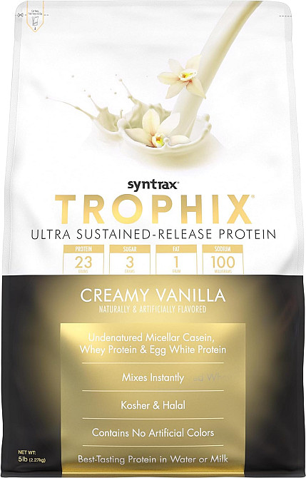 Протеин Syntrax Trophix 2.2 kg (Cream Vanila ) Луцк - изображение 1
