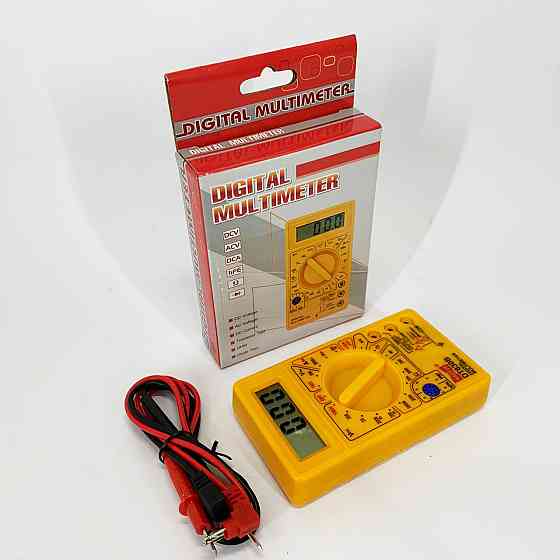 Універсальний високоточний мультиметр HAOYUE DT830B, Мультиметр для тестування електрообладнання MC-71 Івано-Франківськ