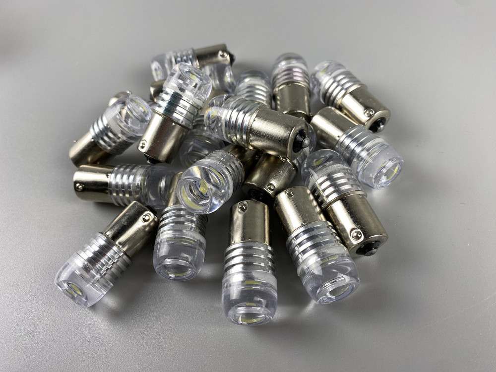 Лампа LED стоп-сигнал покажчик повороту 12V цоколь 1141 BAU15s лампи для додаткового освітлення авто Мукачево - фото 5