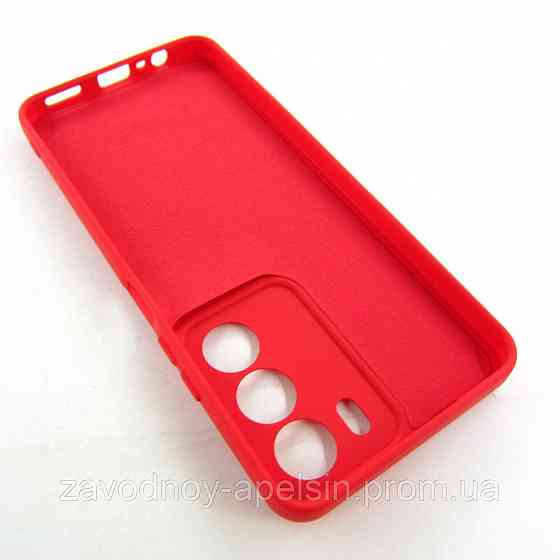 Realme C71 Чохол силіконовий Захист камери (червоний) Одеса