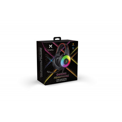 Навушники Vinga HSCU-100 Gaming LED Black (HSCU-100) Вінниця - фото 8
