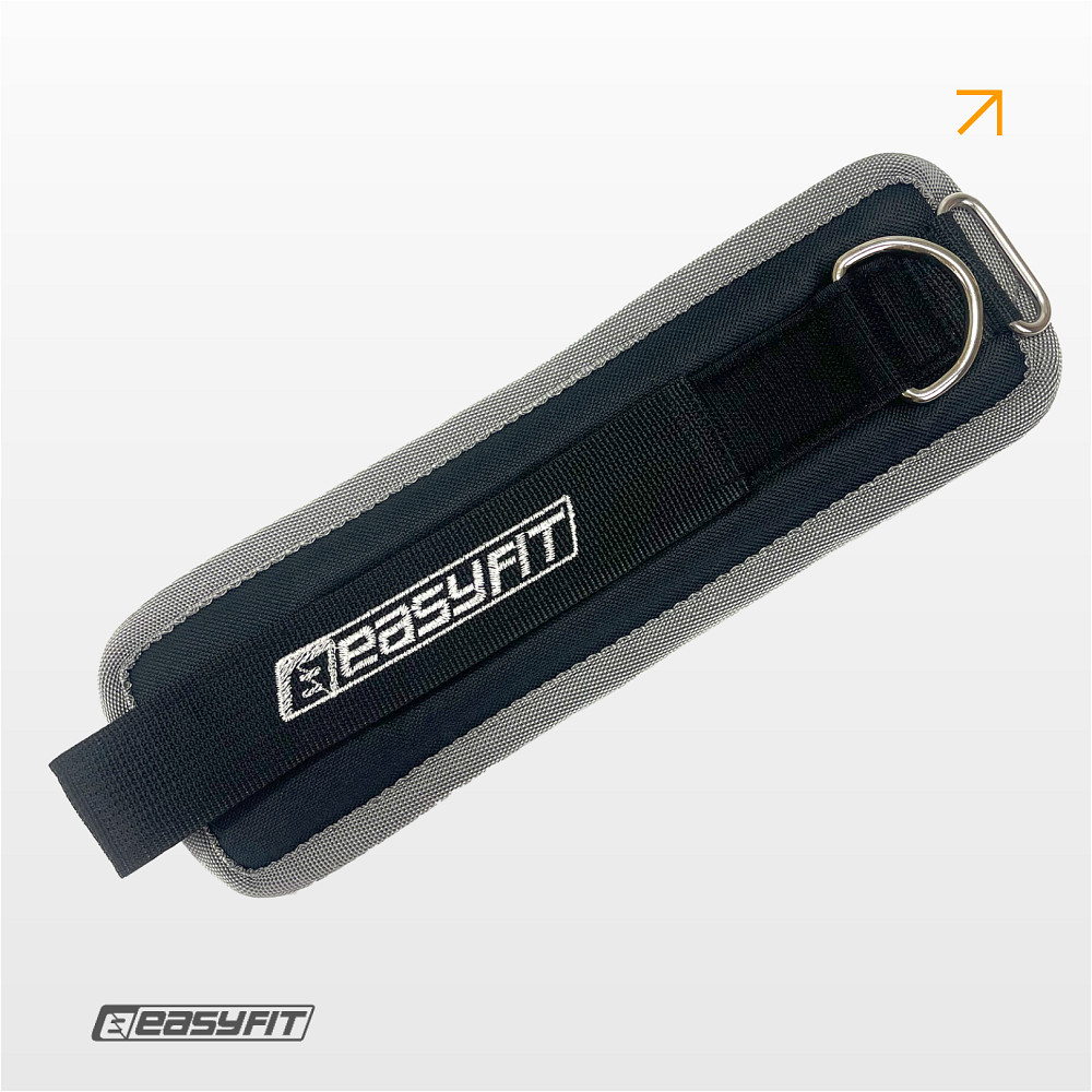 Манжета EasyFit чорна для тяги на тренажері Бубновского Коломыя - изображение 7