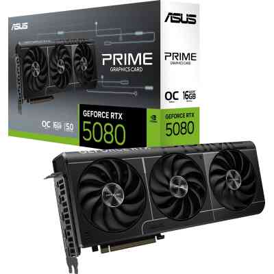 Видеокарта ASUS GeForce RTX5080 16GB PRIME OC (PRIME-RTX5080-O16G) Винница
