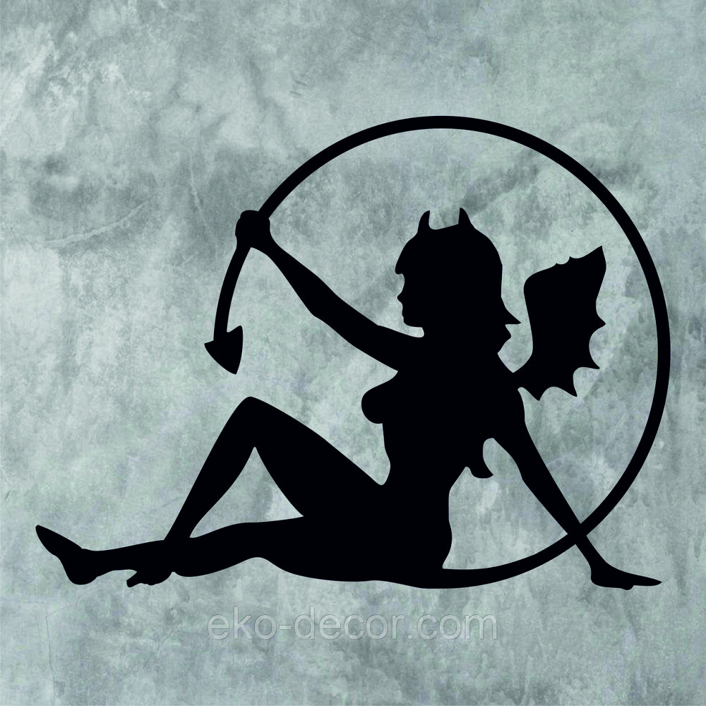 Декоративне настінне Панно «Дияволиця», Декор на стіну Київ - фото 7