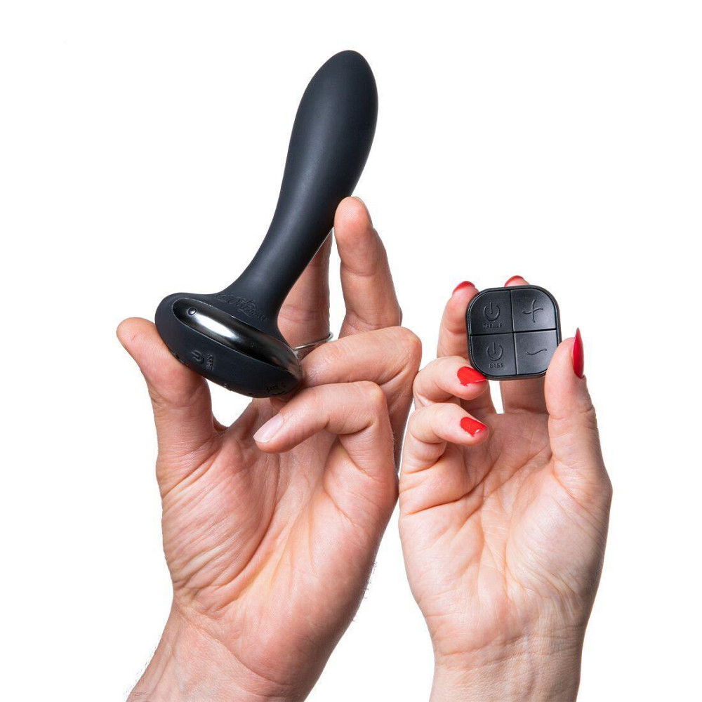 Анальна вібропробка Hot Octopuss PleX with flex, Treble and Bass Technology, 2 мотори, пульт ДК Sex Aura Київ - фото 3