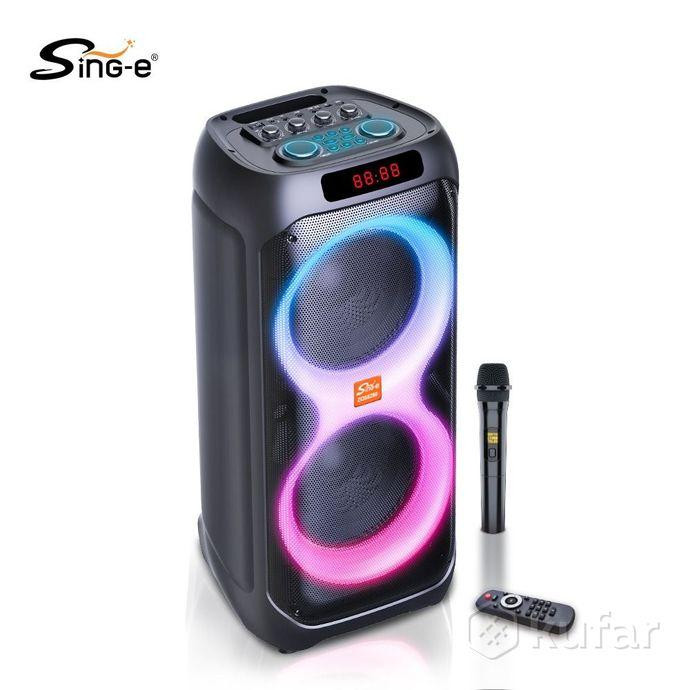 ZQS8280 Портативна Bluetooth колонка, пульт дистанційного керування, мікрофон, стерео звук, USB/TF/FM Одеса - фото 2