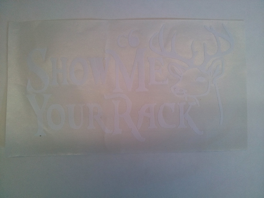 Наклейка на авто Олень Тюнінг авто Київ - фото 5