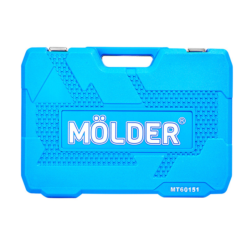 Професійний набір інструментів в кейсі Molder 1/2", 1/4", 3/8" 72Т, CR-V, 151од. Львів - фото 9