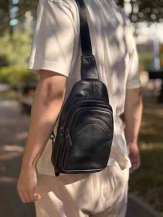 Сумка чоловіча Чорна (Vintage) Київ