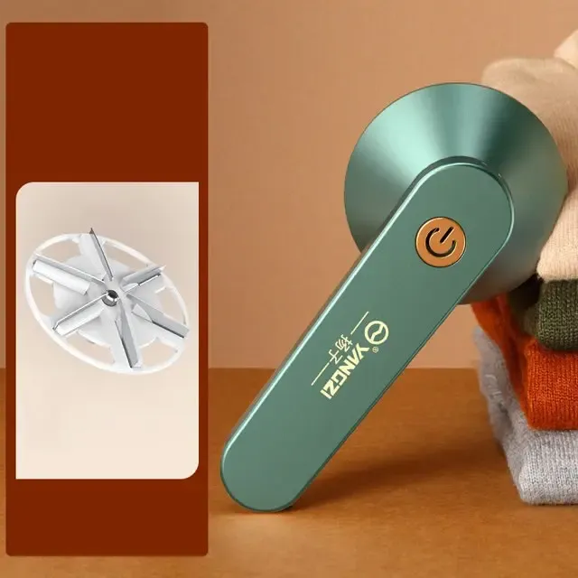 Мощная Беспроводная машинка для удаления катышек Lemex Lint Trimmer с зарядкой от Usb Коломия - фото 6