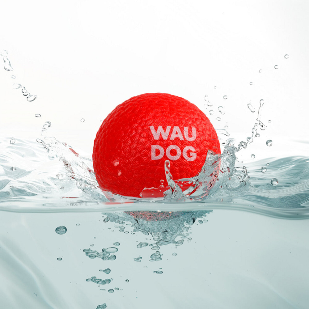 Іграшка для собак WAUDOG Fun Red Ball, спінений термопластичний поліуретан, 70 мм Київ - фото 4