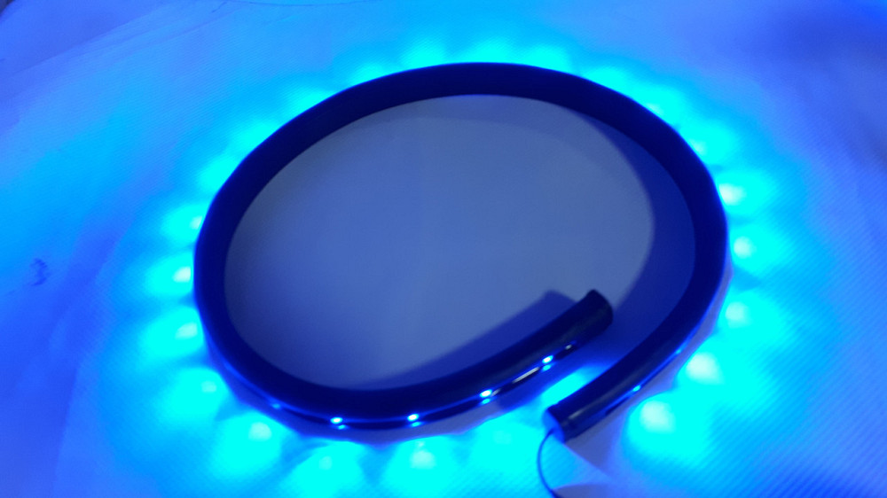 Подсветка гибкая 2062 24LEDх60см Blue/резинов.основа Винница - изображение 1