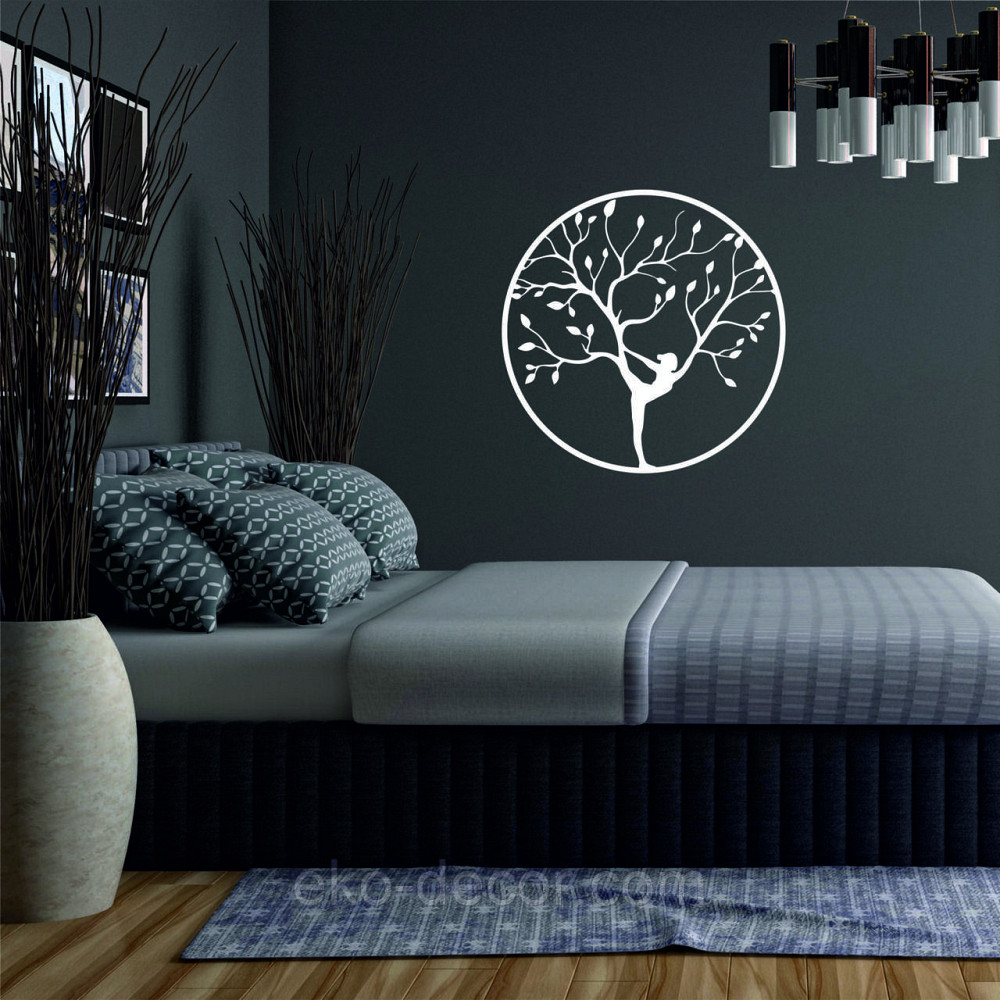 Декоративне настінне 3D Панно «ЙОГА» Декор на стіну з об'ємом 70*70 см, Білий Київ - фото 3