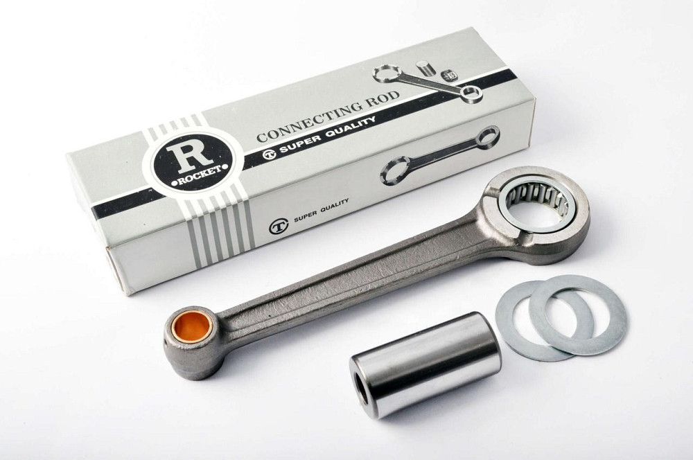 Шатун мотоцикл Иж Планета (+втулка, нижний сепаратор, палец, шайбы) Мукачево - изображение 1