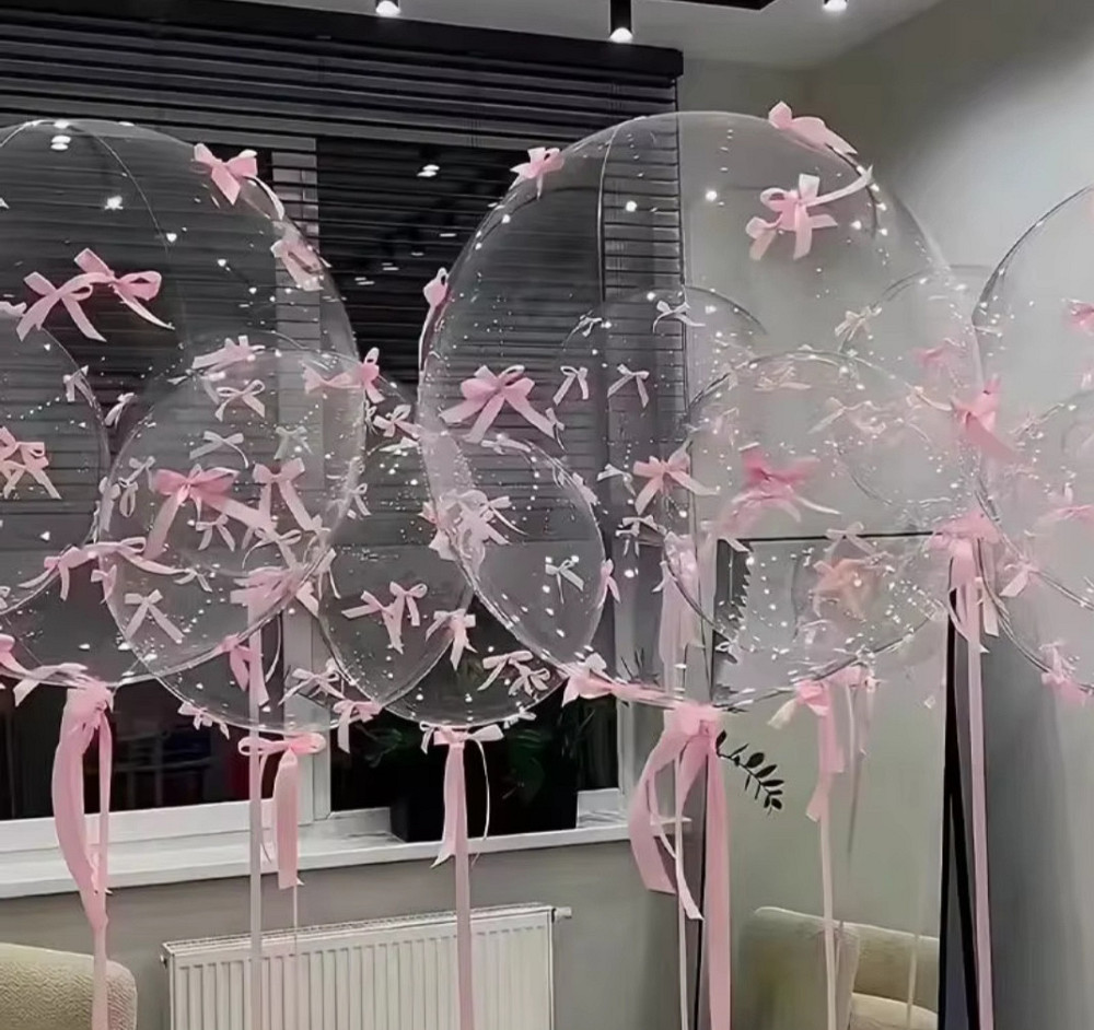 Куля Bubbles 24" | 61 см Прозорий Київ - фото 3