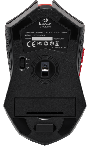 IT набор Redragon M601WL-BA мышь беспроводная + коврик (78227) (6739115) Киев - изображение 5