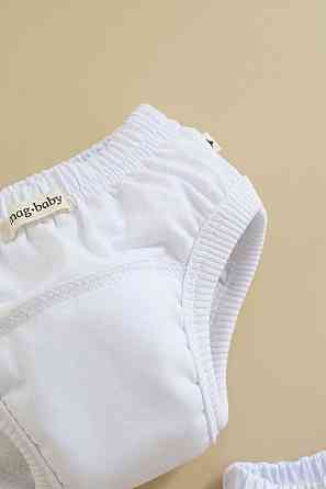 Тренувальні труси 2 шт. для привчання до горщика Розмір 1 (вага 6 - 11 кг) MagBaby Білий Кривий Ріг