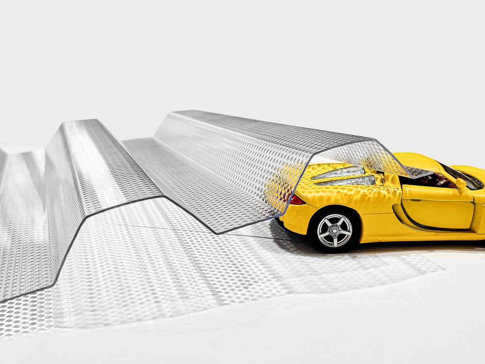 Профилированный монолитный поликарбонат TOPLIGHT MICROPRISMA 76/18 прозрачный призма 0,9мм 1.04*2.0м Львов - изображение 3