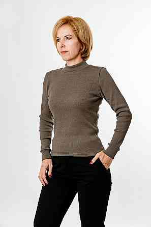 Водолазка жіноча, коричнева, топ 56/58 Крохатушка одяг Київ