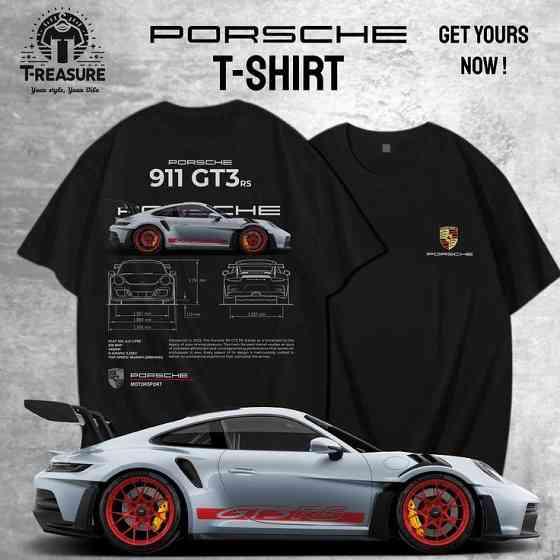 Футболка Porsche 911 GT3 RS (оверсайз) Чернівці