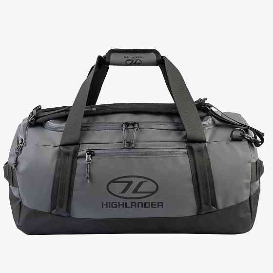 Сумка дорожная водозащитная Highlander Hauler Duffel 45L Dark Grey (DB132-DGY) Киев