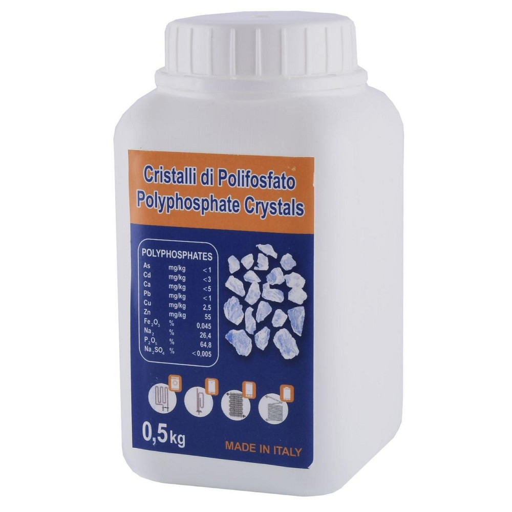 Сіль поліфосфатний розфас. 0.5 кг (Італія) Київ - фото 1