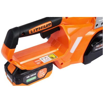 Цепная пила SEQUOIA 20 В, бесщет. двиг, шина 30 см, АКБ 4 Ач и ЗУ, 3.2 кг (SBC2012BS-EV) Винница - изображение 9